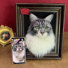 Custom Needle Felt 3D Pet Portrait