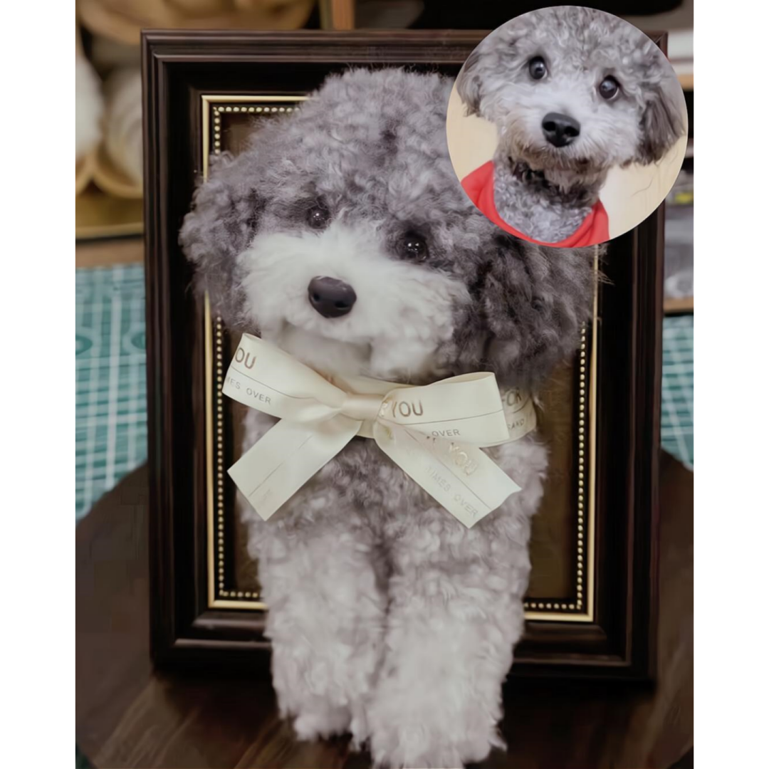 Custom Needle Felt 3D Pet Portrait